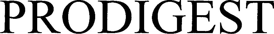 Trademark Logo PRODIGEST