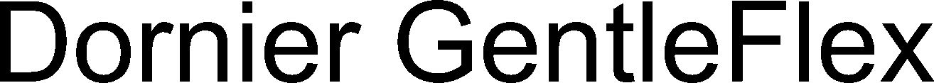 Trademark Logo DORNIER GENTLEFLEX