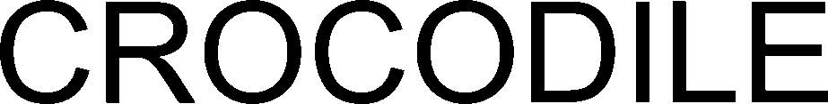 Trademark Logo CROCODILE