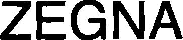 Trademark Logo ZEGNA