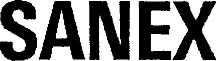 Trademark Logo SANEX