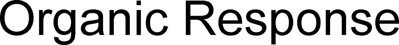Trademark Logo ORGANIC RESPONSE