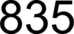 Trademark Logo 835