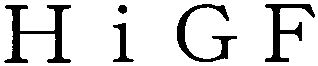 Trademark Logo HIGF