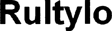 Trademark Logo RULTYLO