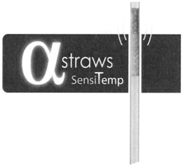 Trademark Logo STRAWS SENSITEMP