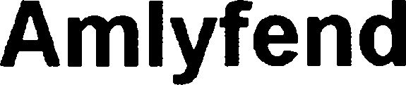 Trademark Logo AMLYFEND