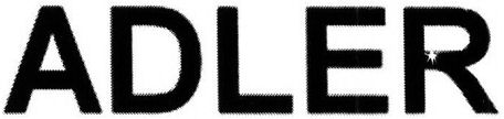 Trademark Logo ADLER