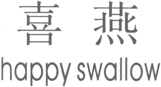 Trademark Logo HAPPY SWALLOW
