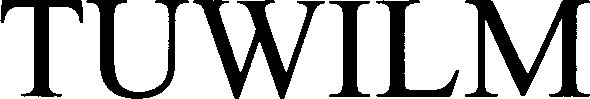 Trademark Logo TUWILM