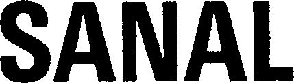 Trademark Logo SANAL