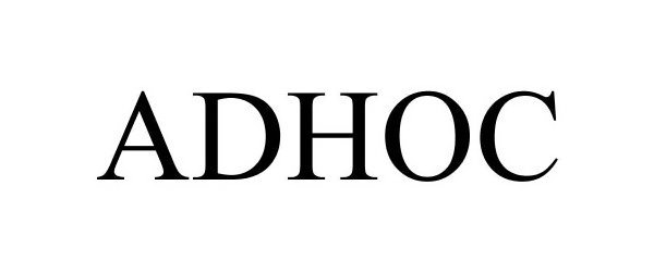 Trademark Logo ADHOC