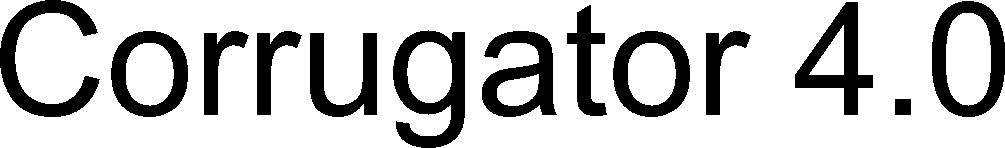 Trademark Logo CORRUGATOR 4.0
