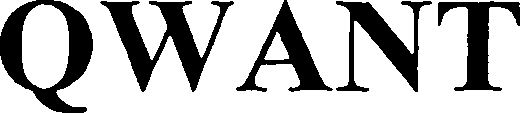 Trademark Logo QWANT