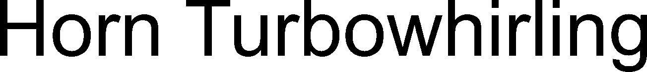 Trademark Logo HORN TURBOWHIRLING