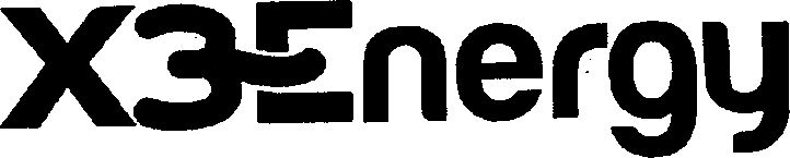 Trademark Logo X3ENERGY