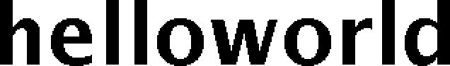 Trademark Logo HELLOWORLD
