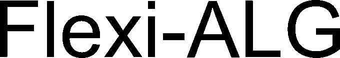 Trademark Logo FLEXI-ALG
