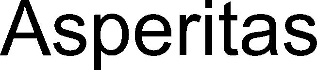 Trademark Logo ASPERITAS