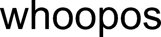 Trademark Logo WHOOPOS