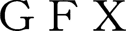 Trademark Logo G F X