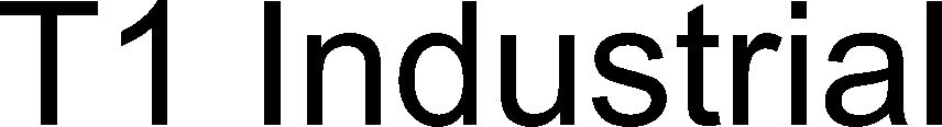 Trademark Logo T1 INDUSTRIAL