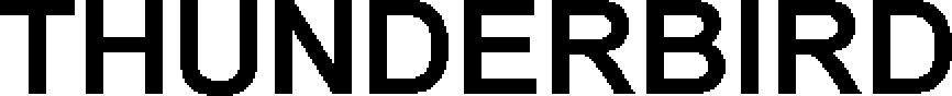 Trademark Logo THUNDERBIRD