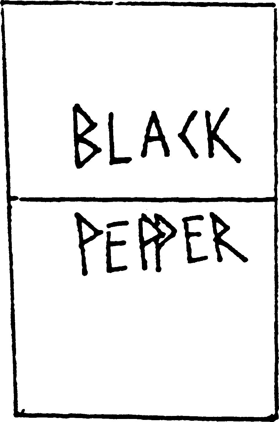 Trademark Logo BLACK PEPPER
