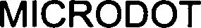 Trademark Logo MICRODOT
