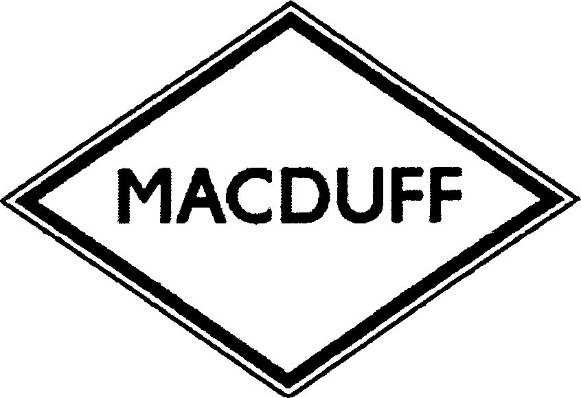 Trademark Logo MACDUFF