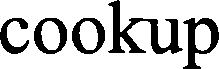 Trademark Logo COOKUP