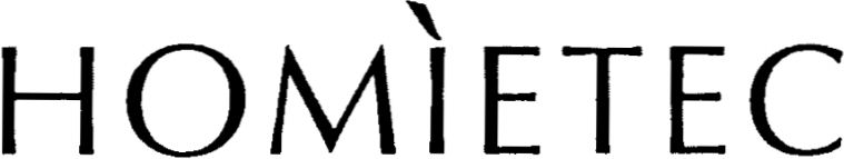 Trademark Logo HOMIETEC