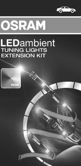  OSRAM LEDAMBIENT TUNING LIGHTS EXTENSION KIT RGB