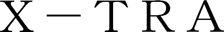Trademark Logo X-TRA