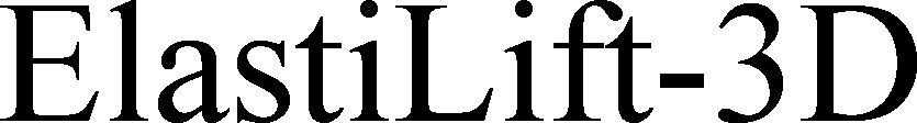 Trademark Logo ELASTILIFT-3D