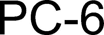 Trademark Logo PC-6