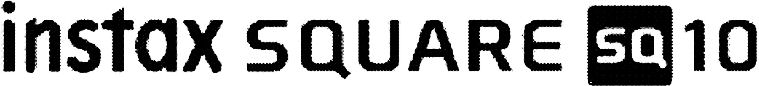 Trademark Logo INSTAX SQUARE SQ 10