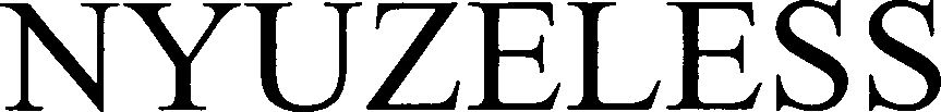 Trademark Logo NYUZELESS