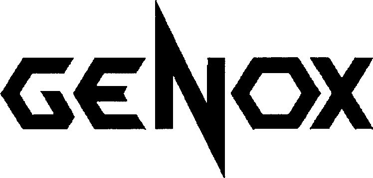 Trademark Logo GENOX