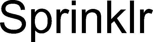 Trademark Logo SPRINKLR