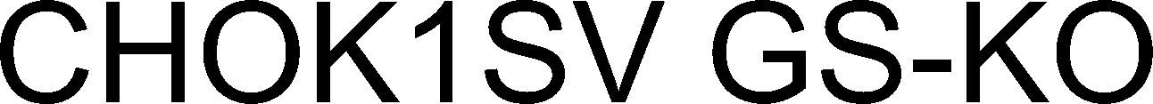 Trademark Logo CHOK1SV GS-KO
