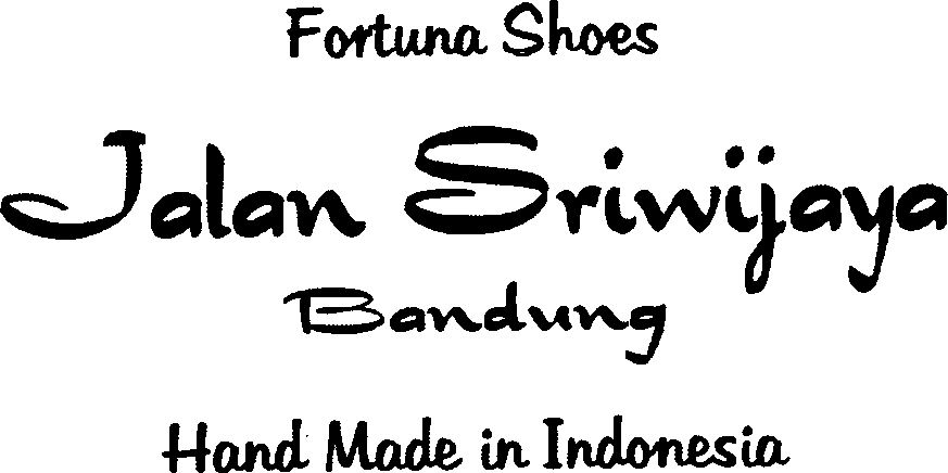 FORTUNA SHOES JALAN SRIWIJAYA BANDUNG HAND MADE IN INDONESIA - GMT