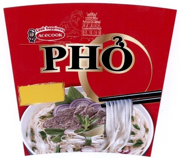 Trademark Logo PHO COOK HAPPINESS ACECOOK