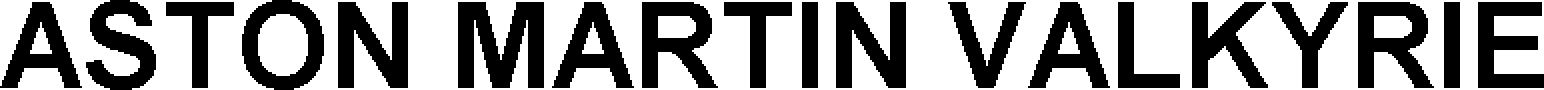 Trademark Logo ASTON MARTIN VALKYRIE