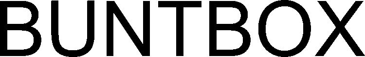 Trademark Logo BUNTBOX