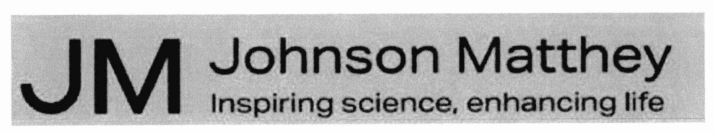 Trademark Logo JM JOHNSON MATTHEY INSPIRING SCIENCE, ENHANCING LIFE