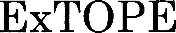 Trademark Logo EXTOPE