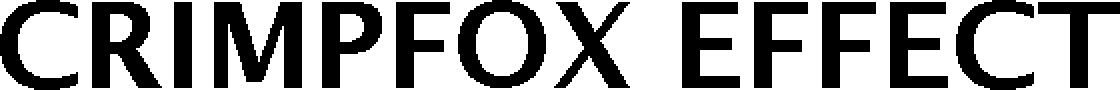 Trademark Logo CRIMPFOX EFFECT