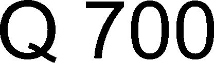 Trademark Logo Q 700