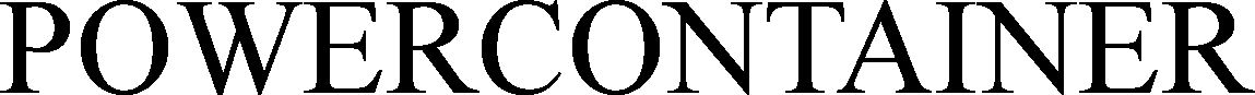 Trademark Logo POWERCONTAINER